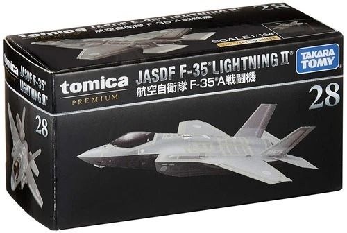Mô hình máy bay JASDF F-35/Lightning 2 No.28 tỉ lệ 1:35 Tomica Premium 108979
