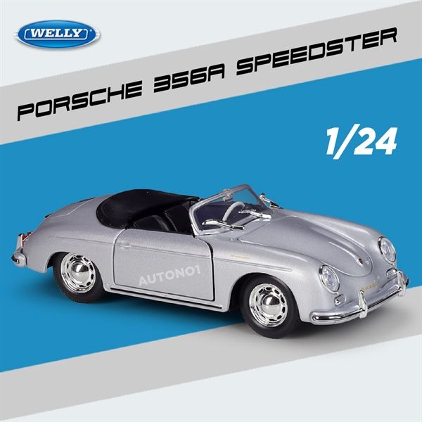 Mô hình xe Porsche 356A Speedster tỉ lệ 1:24 Welly OT24027