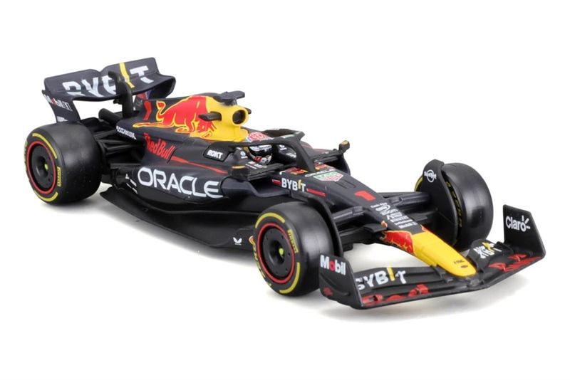 Mô hình xe đua F1 Formula Honda Red bull 2023 RB19 hộp mica có figure tỉ lệ 1:43 Bburago 18-38083 OT321
