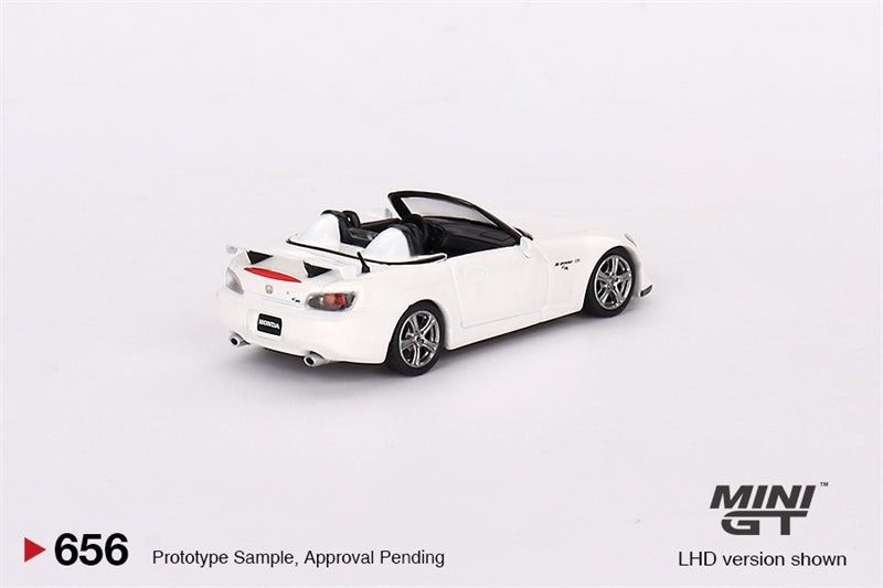  Mô hình xe Honda S2000 (AP2) CR Grand Prix White tỉ lệ 1:64 MiniGT 