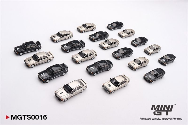 Mô hình xe 1984 Nürburgring Race of Champions Set Limited Edition 5000 Sets tỉ lệ 1:64 MiniGT MGTS0016