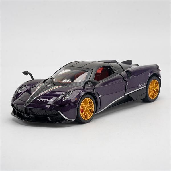 Mô hình xe Pagani Huayra Dinastia phun khói - đánh lái được - full open tỉ lệ 1:24 Chezhi OT479