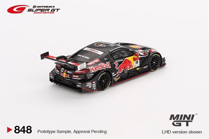 Mô hình xe Honda NSX-GT Type S GT500 #16 Red Bull MOTUL MUGEN NSX-GT