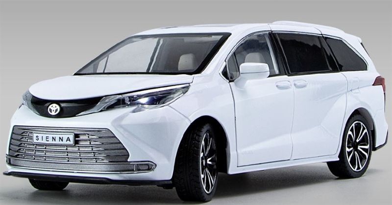 Mô hình xe Toyota Sienna Mpv 1:24 Hengteng Model OT416
