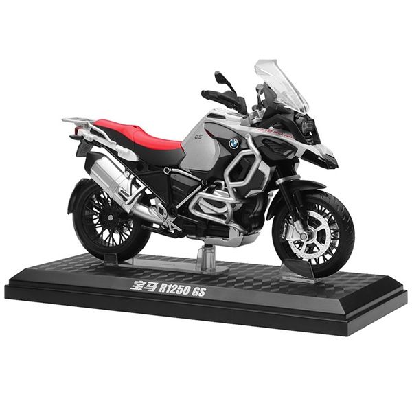 Mô hình xe BMW R1250 GS có đế tỉ lệ 1:12 CCA 31707 MT072