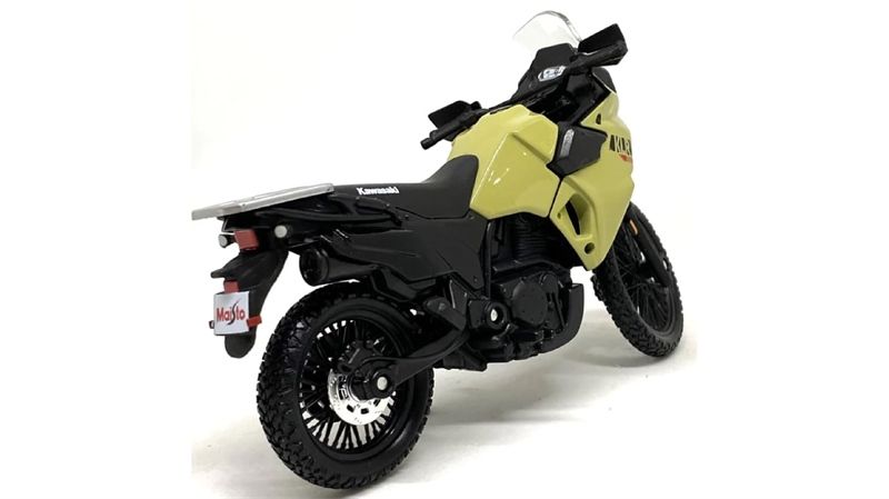  Mô hình xe mô tô Kawasaki KLR650 tỉ lệ 1:18 Maisto MT043 