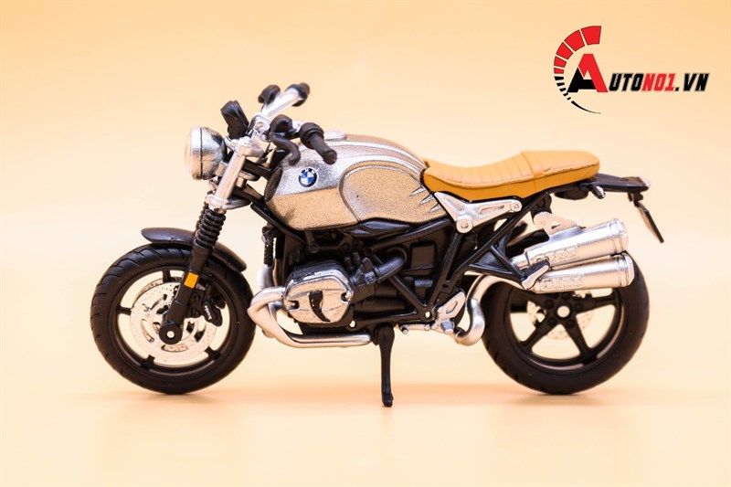 Mô hình xe Bmw r nine t scrambler 1:18 Maisto 6369