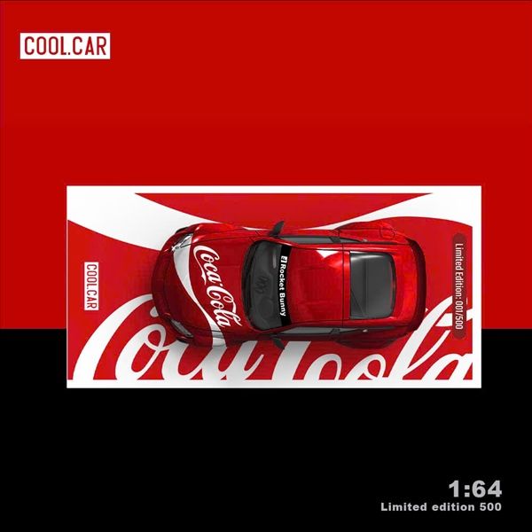 Mô hình xe Nissan 400Z Metal Red Cola tỉ lệ 1:64 Cool Car CC649109