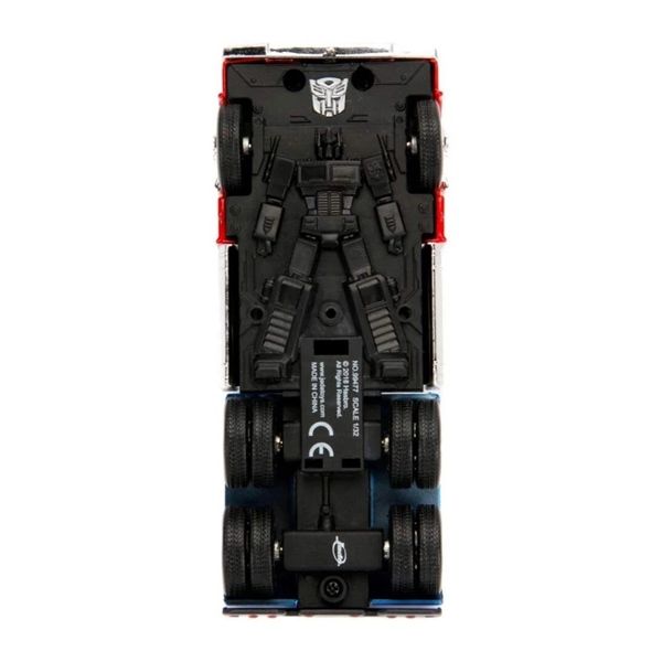 Mô hình xe tải đầu kéo Transformers Optimus Prime Autobot Truck tỉ lệ 1:32 Jada 24078
