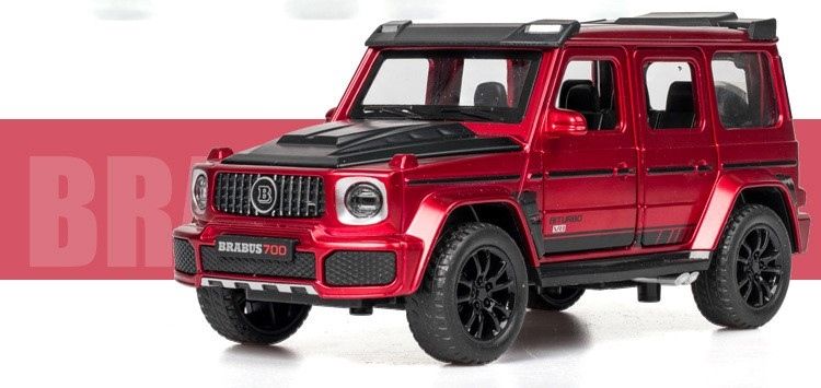 Mô hình xe Mercedes-benz Brabus G700 tỉ lệ 1:32 JIiaye model VB32523 OT602