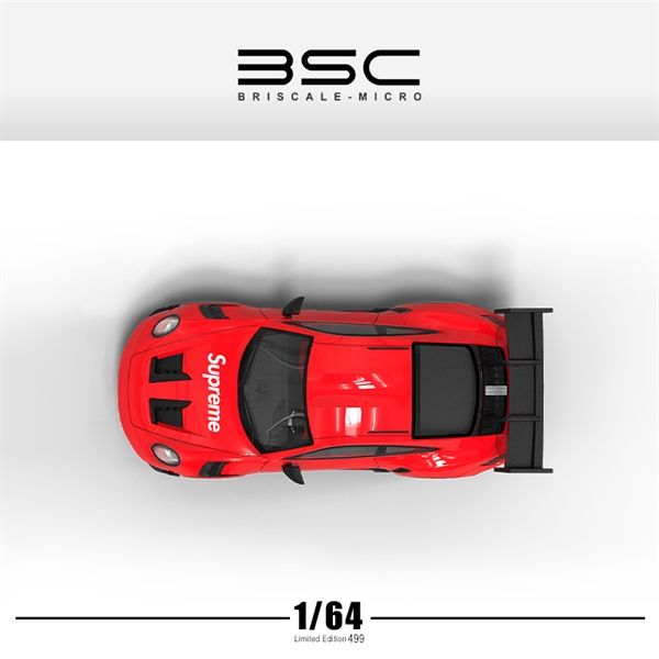 Mô hình xe Porsche 911 (992) GT3RS Supreme tỉ lệ 1:64 Briscale Micro BSC BSC644626