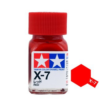  Enamel x7 red sơn mô hình màu đỏ 10ml Tamiya 80007 