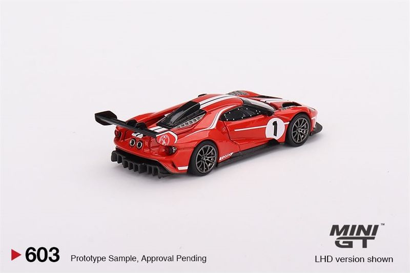 Mô hình xe Ford GT MK II #013 Rosso Alpha tỉ lệ 1:64 MiniGT