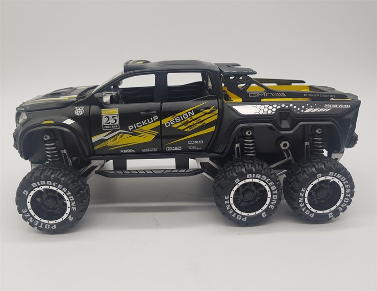 Mô hình xe Mercedes X-Class 6x6 Pickup Offroad 1:28 Chimei Model 7149