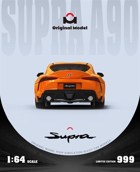 Mô hình xe Toyota Supra Speed and Passion Coating tỉ lệ 1:64 Original Model OM647401