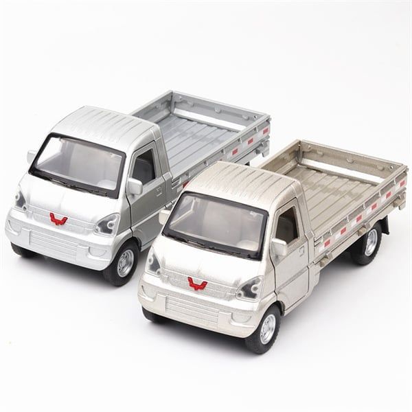 Mô hình xe tải chở hàng full kim loại tỉ lệ 1:32 CLX Toys OT100