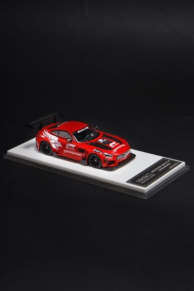 Mô hình xe Mercedes AMG GTS phiên bản CrowdStrike bản sự kiện HEC2025 tỉ lệ 1:64 BSC Model OT64114