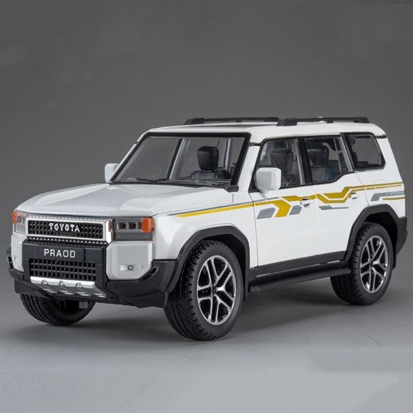 Mô hình xe Toyota Land Cruiser Prado LC250 tỉ lệ 1:24 JIN LIFANG OT24065