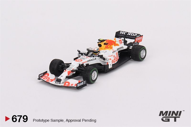 Mô hình xe F1 Red Bull RB16B #11 Sergio Pérez 2021 Turkish Grand Prix 3rd Place tỉ lệ 1:64 MiniGT MGT00679