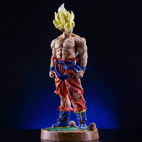 Mô hình nhân vật Dragonball Songoku super Saiyan 43cm FG131