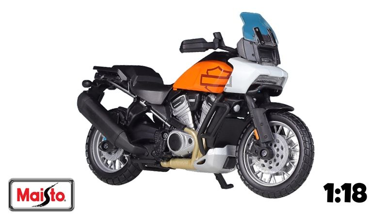 Mô hình xe mô tô Harley Davision Pan America 1200 2021 tỉ lệ 1:18 Maisto 39360 MT047