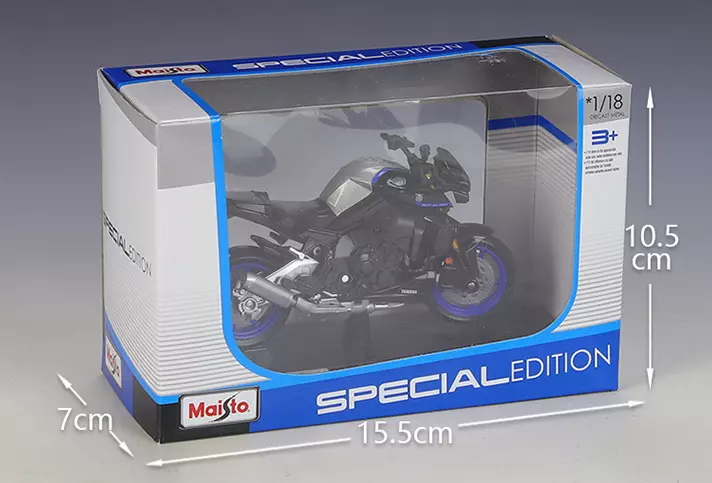 Mô hình xe mô tô Yamaha MT-10 Sp 2023 1:18 Maisto 39047 MT18003