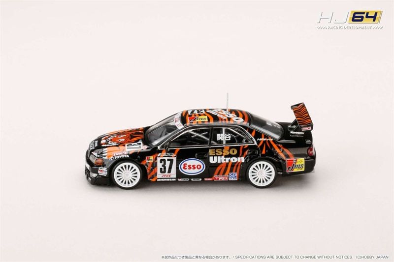 Mô hình xe Toyota Esso Tom's Chaser (#37) 1998 JTCC tỉ lệ 1:64 Hobby Japan 64 HJR642072