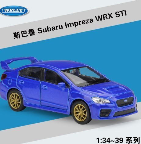 Mô hình xe Subaru Impreza WRX STI 1:36 Welly OT469