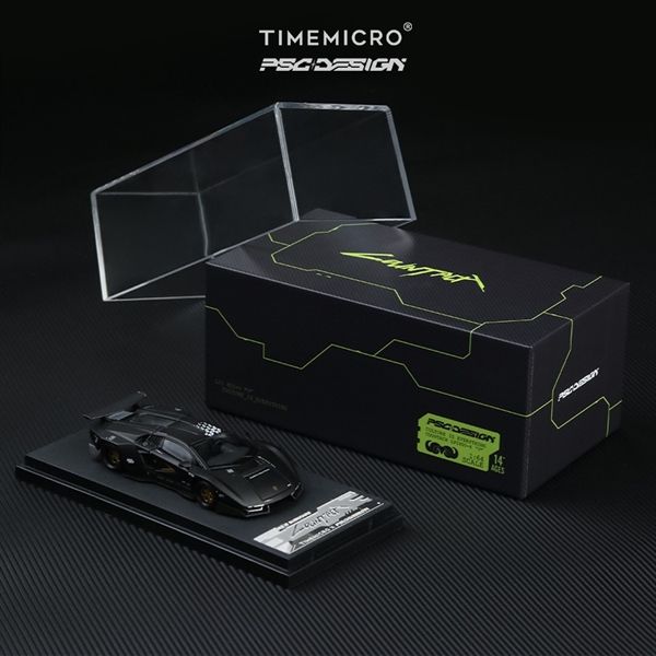 Mô hình xe Lamborghini Countach LP800 PSC Design có hộp mica - double box tỉ lệ 1:64 Time micro TM647701
