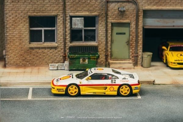 Mô hình xe Ferrari F355 Challenge Ferrari F355 Challenge 1999 tỉ lệ 1:64 Tarmac Works T64-083-99CHA82