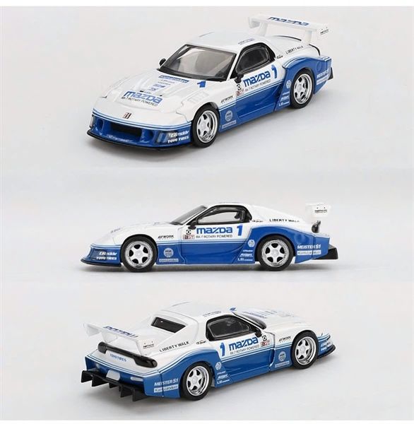 Mô hình xe MAZDA RX-7 LB-Super Silhouette IMSA tỉ lệ 1:64 MiniGT MGT01011