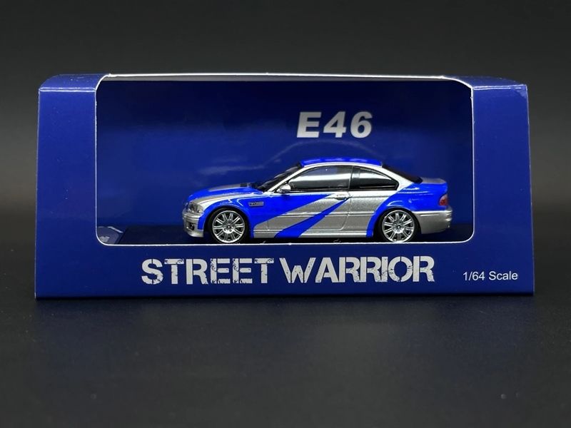 Mô hình xe BMW M3 NFS E46 tỉ lệ 1:64 Street weapon OT64322