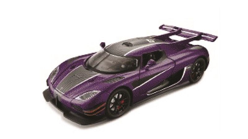 Mô hình xe ô tô Koenigsegg One:1 mở full open - đánh lái được tỉ lệ 1:24 Newao OT313