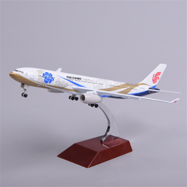 Mô hình máy bay Air China Airbus A330 kích thước 20cm MB20085