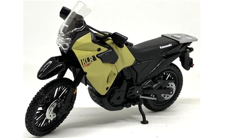  Mô hình xe mô tô Kawasaki KLR650 tỉ lệ 1:18 Maisto MT043 
