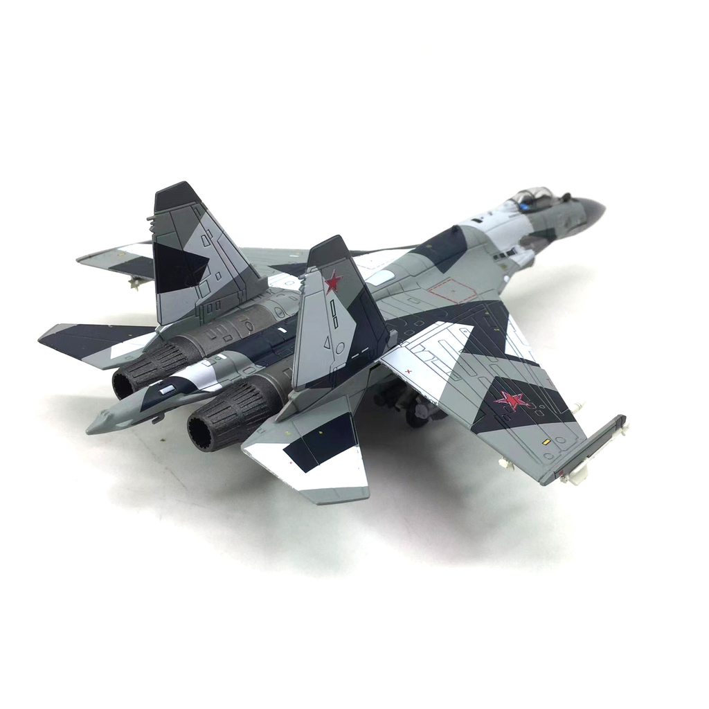 Mô hình máy bay chiến đấu Su-35 BBC POCCNN No.21 tỉ lệ 1:100 Ns models MBQS019