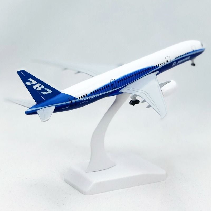 Mô hình máy bay USA Boeing B787 có bánh xe 20cm MB20065