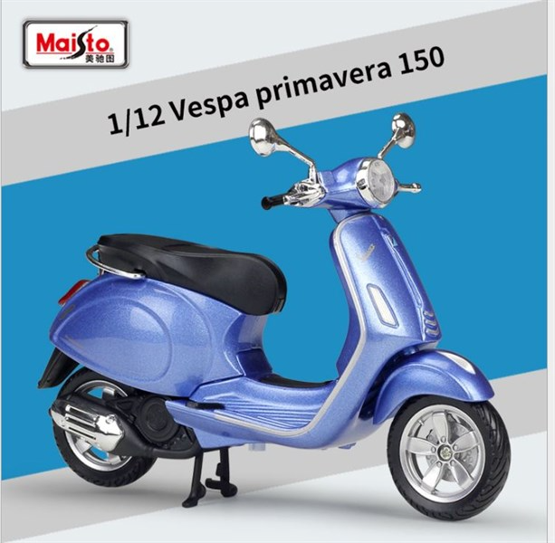 Mô hình xe Vespa primavera 150 1:12 Maisto 7447