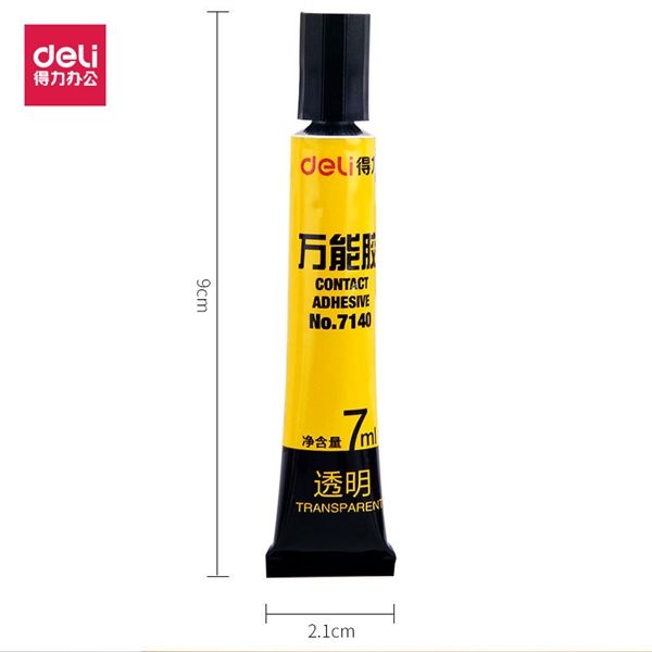 Dung dịch keo dán deli 502 siêu dính đa năng dán sắt, dán gỗ, dán thủy tinh, dán sứ PK315