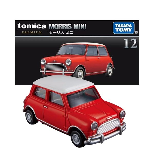 Mô hình xe Morris Mini Cooper S MK1 No.12 tỉ lệ 1:64 Tomica Premium 936466