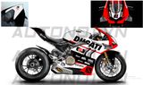  Decal nước độ Ducati Panigale V4S - Game Dota tỉ lệ 1:12 Autono1 DC603a 