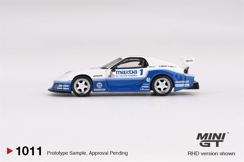 Mô hình xe MAZDA RX-7 LB-Super Silhouette IMSA tỉ lệ 1:64 MiniGT MGT01011