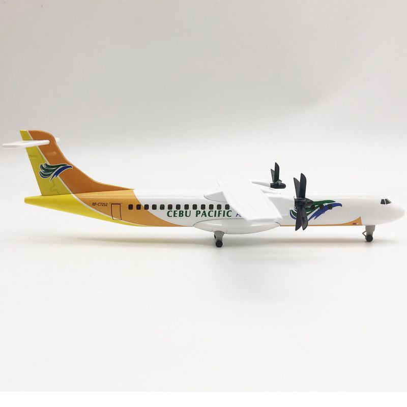 Mô hình máy bay West Air Philippines CEBU Pacific ATR có bánh xe kích thước 20cm MB20106