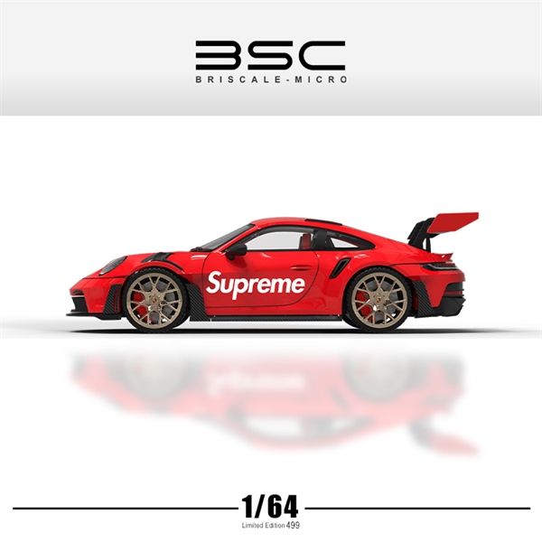 Mô hình xe Porsche 911 (992) GT3RS Supreme tỉ lệ 1:64 Briscale Micro BSC BSC644626