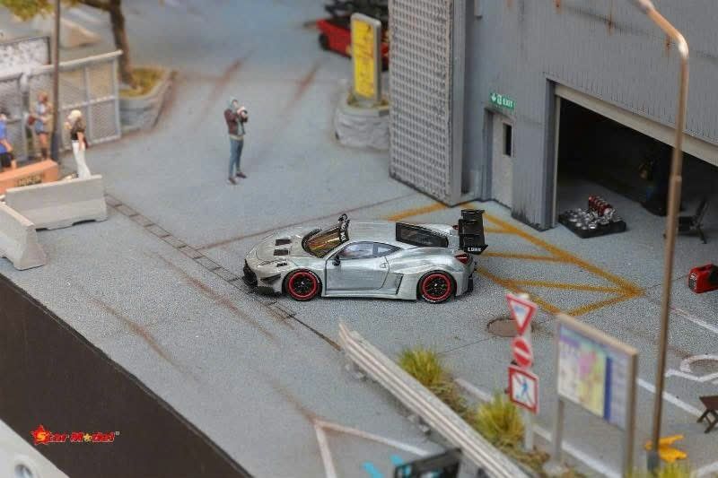 Mô hình xe Ferrari 458 GT LB-Silhouette Works Venish version 399pcs limited tỉ lệ 1:64 Star Model OT64319