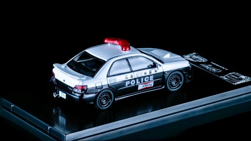 Mô hình xe Subaru Impreza Gen 9 Police Hiroshima Prefectural tỉ lệ 1:64 Furuya OT64297