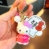  Móc khóa nhựa dẻo - silicon gấu Hello Kitty MK015 