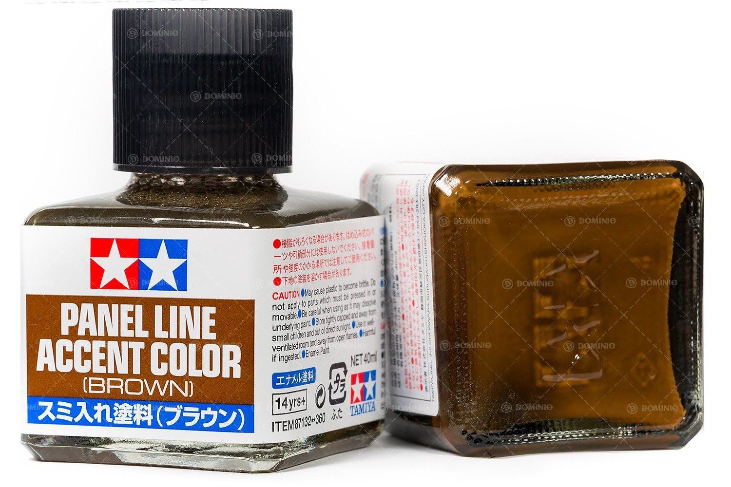 Dung Dịch mực kẻ lằn chìm Panel line accent color Brown Tamiya 87132