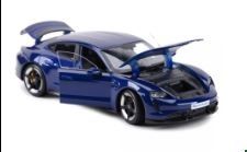 Mô hình xe Porsche Taycan Turbo S mở được 2 cửa, capo và cốp sau tỉ lệ 1:24 Bburago
