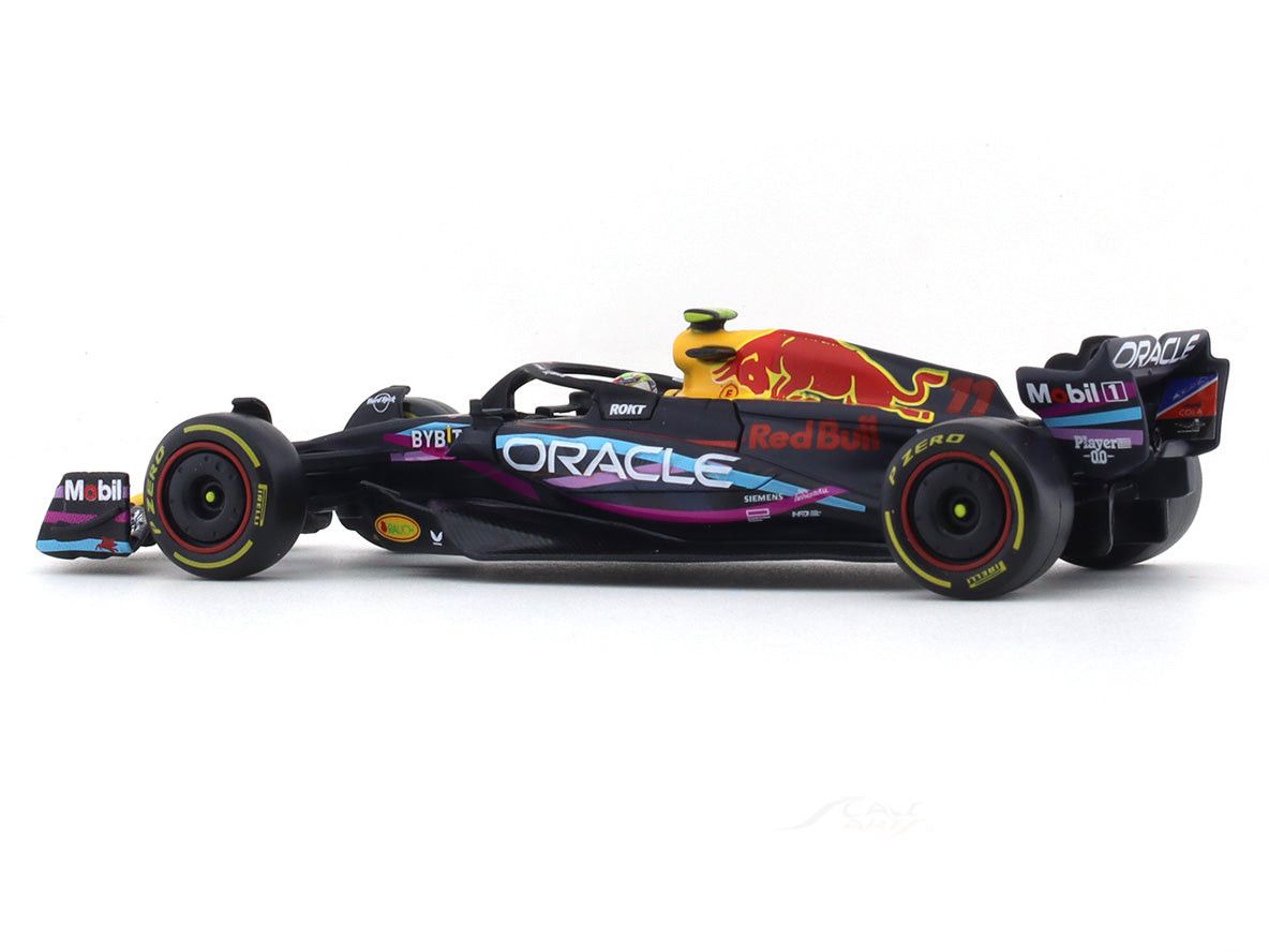 Mô hình xe đua F1 Formula Honda Red bull 2023 RB19 Miami GP #1 - #11 tỉ lệ 1:43 Bburago OT421